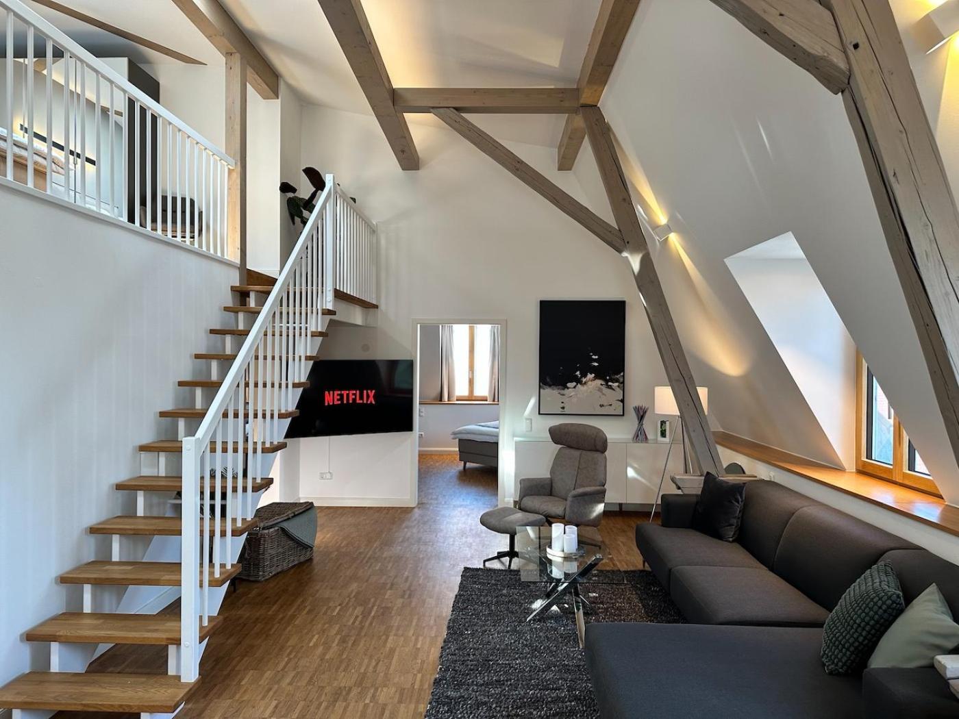 Ferienwohnung Truly - Viel Platz Fuer Business & Familie - Modern, Garage, Fahrstuhl Augsburg Exterior foto
