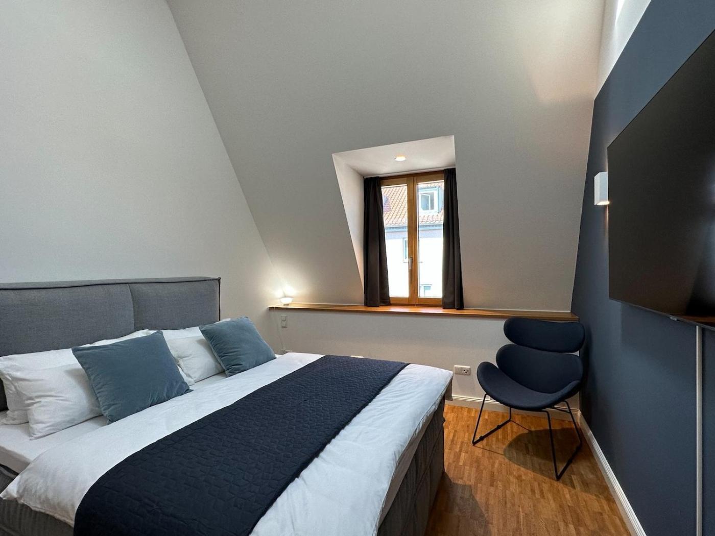 Ferienwohnung Truly - Viel Platz Fuer Business & Familie - Modern, Garage, Fahrstuhl Augsburg Exterior foto